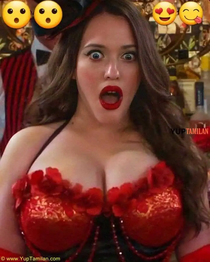 Kat Dennings Hottest Deep Cleavage Pics 14