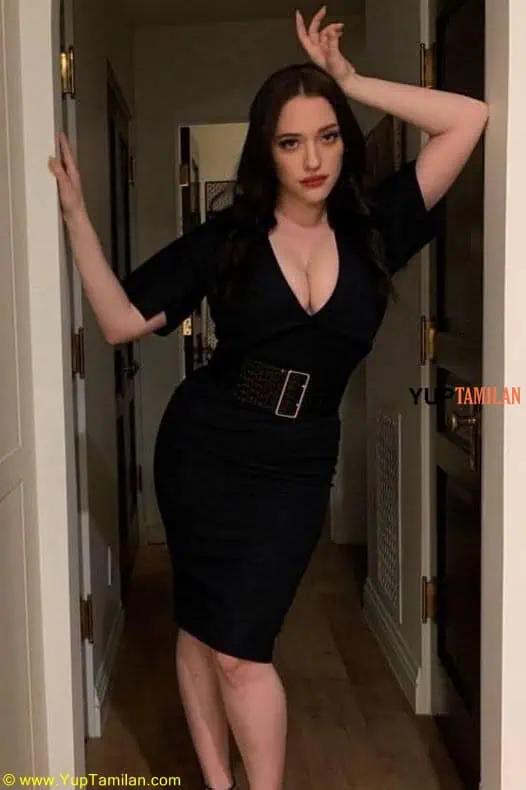 Kat Dennings Hottest Deep Cleavage Pics 24