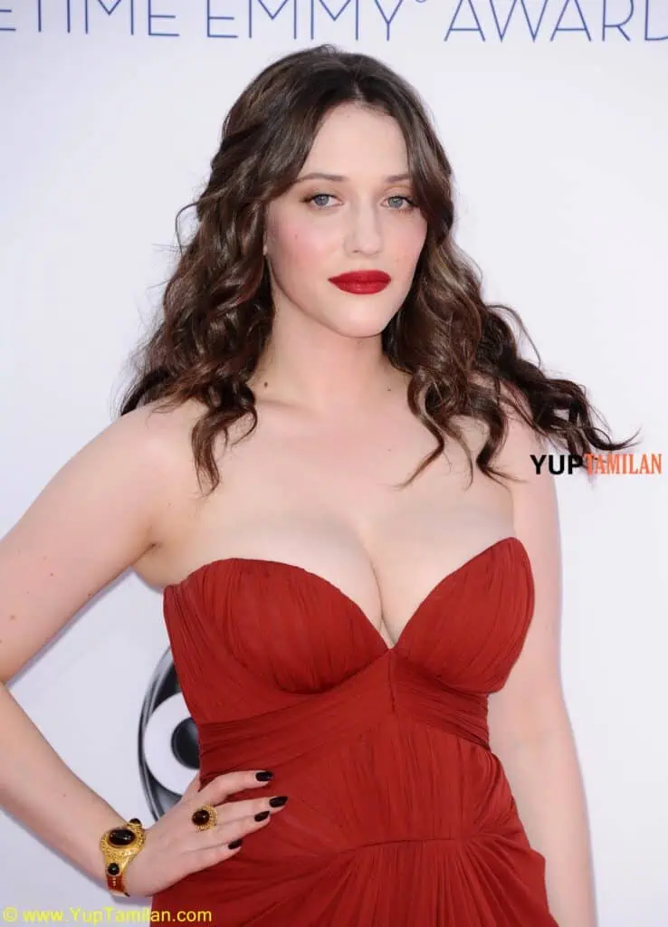 Kat Dennings Hottest Deep Cleavage Pics 33