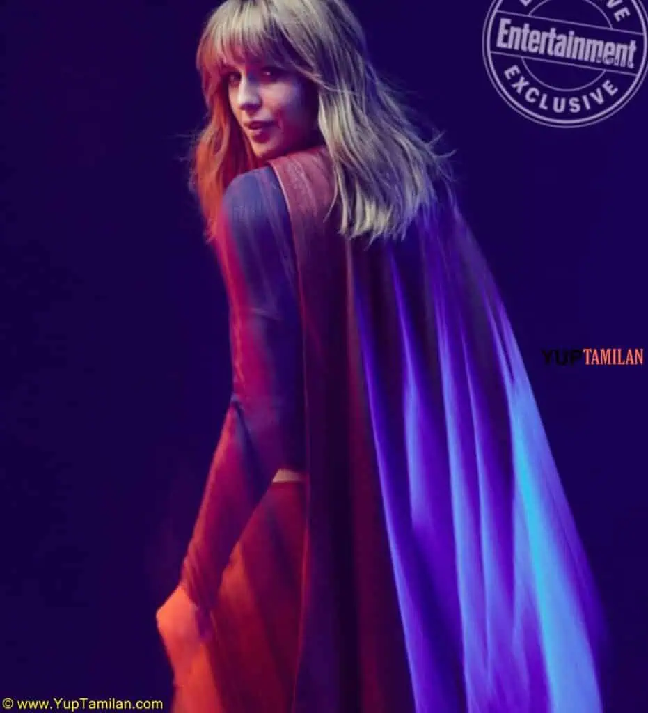 Melissa Benoist Cute Fuuny Photos in Super Girl Constume 12