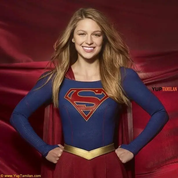 Melissa Benoist Cute Fuuny Photos in Super Girl Constume 18