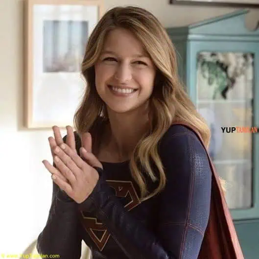 Melissa Benoist Cute Fuuny Photos in Super Girl Constume 35