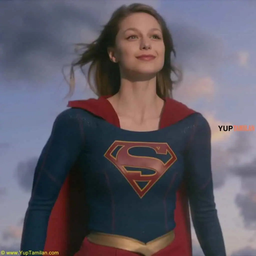 Melissa Benoist Cute Fuuny Photos in Super Girl Constume 4