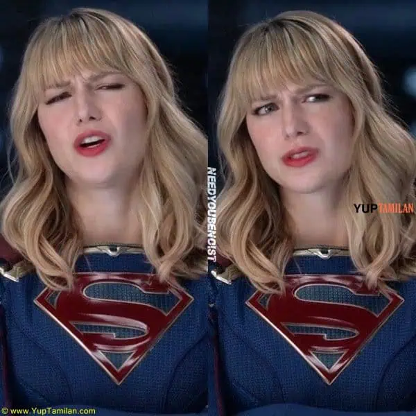 Melissa Benoist Cute Fuuny Photos in Super Girl Constume 8